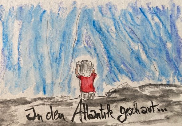 Am Atlantik sitzend …